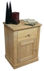 Picture of Mobel Oak One Door one Drawer Lamp Table