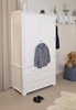 Picture of Nutkin Childrens Double Wardrobe With Drawers