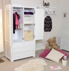 Picture of Nutkin Childrens Double Wardrobe With Drawers