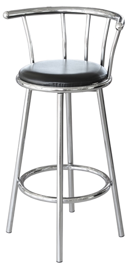 Picture of Chrome Swivel Bar Stool